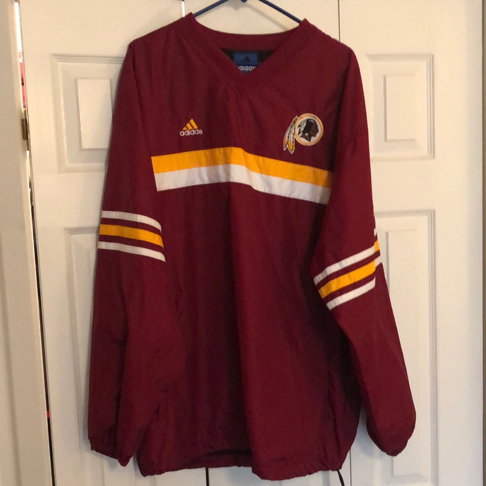 Commanders throwback Washington Redskins adidas pullover XL